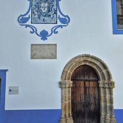 Authentic door of hospital