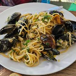 Besten Muschelpasta ever❤️