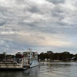 Raymond Island is a 5 min crossing from Paynesville - our shortest ever ferry ride...