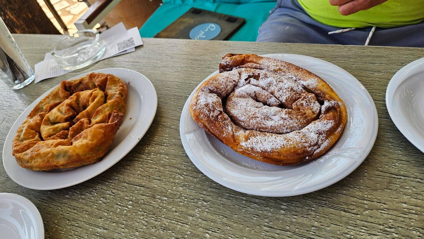 Frühstück🥰 Spezialität von Skopelos