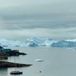 Der Blick aus dem Zimmer