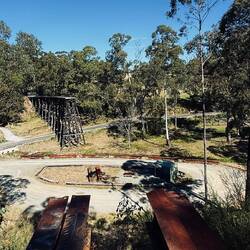 We didn't attempt an Evel Knievel style jump