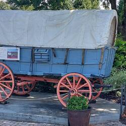 Conestoga Wagon ( siehe Erklärung im Text)