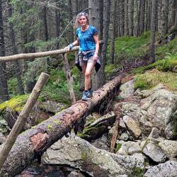 Niektóre kładki są dość wyczynowe