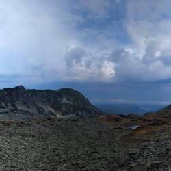 Burza nad dolinką świstakową