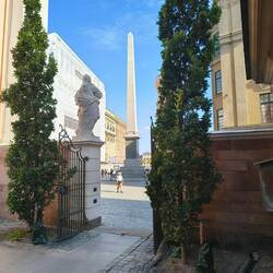 Aus dem Nobelmuseum hinaus