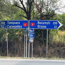 Auf der Straße sind die Entfernungen viel kürzer. 🤓