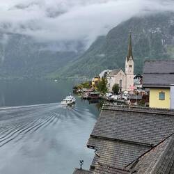 Approaching the village