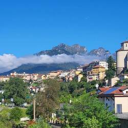 Tolle Morgenstimmung in Belluno.