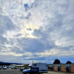 Stellplatz von letzter Nacht