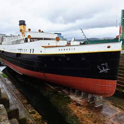 Original Tender Schiff der Titanic