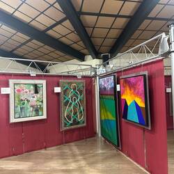 Art work used as wine labels