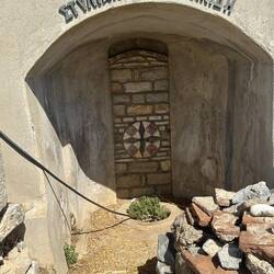 A water source with detailed mosaics