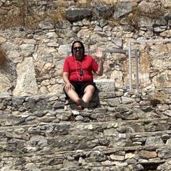 Fr. Rico in the cheap seats!