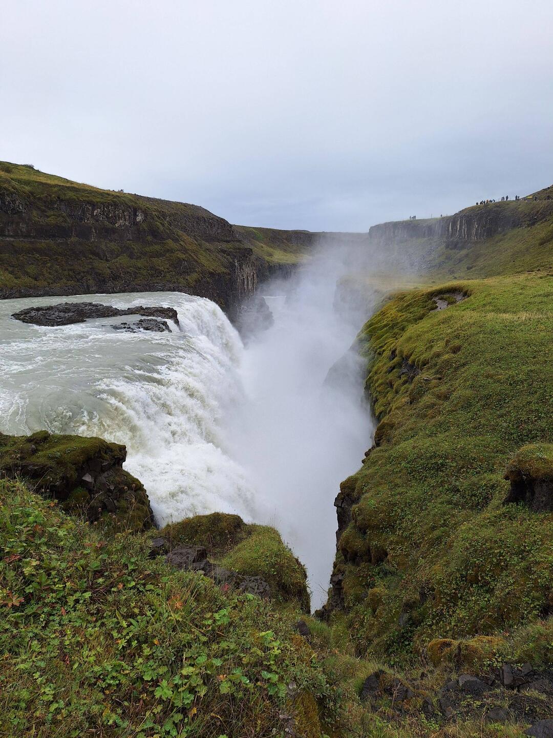 Gullfoss. Looks a lot like Victoria Falls