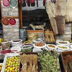 Vendors in the village
