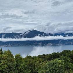 Ausblick auf den See - da war noch da