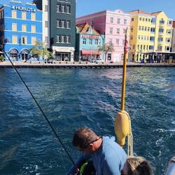 Handelskade Curacao in background