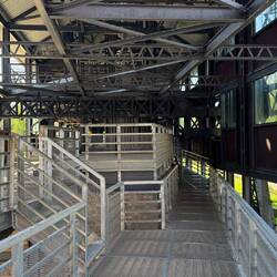 Man kann alles anschauen und betreten