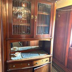 This sideboard would have held the china and other tableware