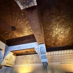Lebanese cedar ceiling