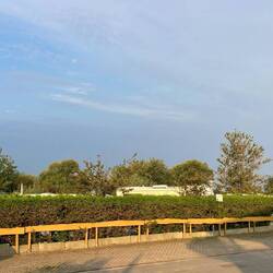 In die andere Richtung ist es schon grauer☁️