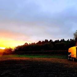 Unser ruhiger Stellplatz