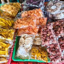 Verschiedene Reiscracker