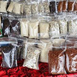 Verschiedene Reissorten