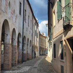 In dieser Straße war unsere Unterkunft.