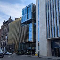 A blend of old and new buildings