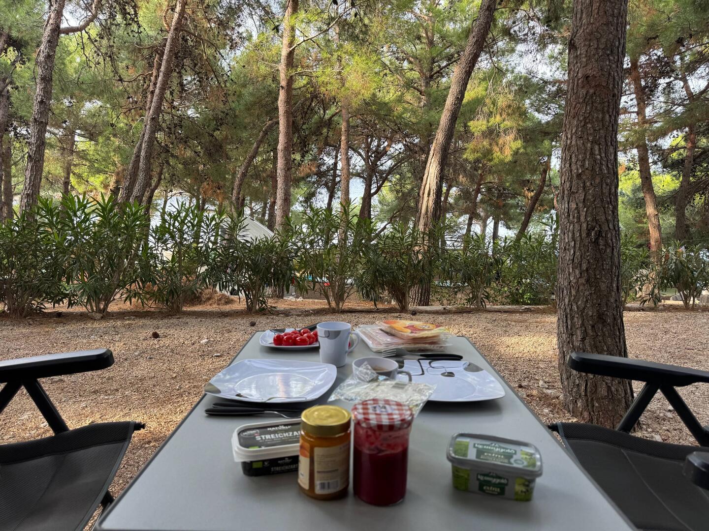 Frühstück mit Blick