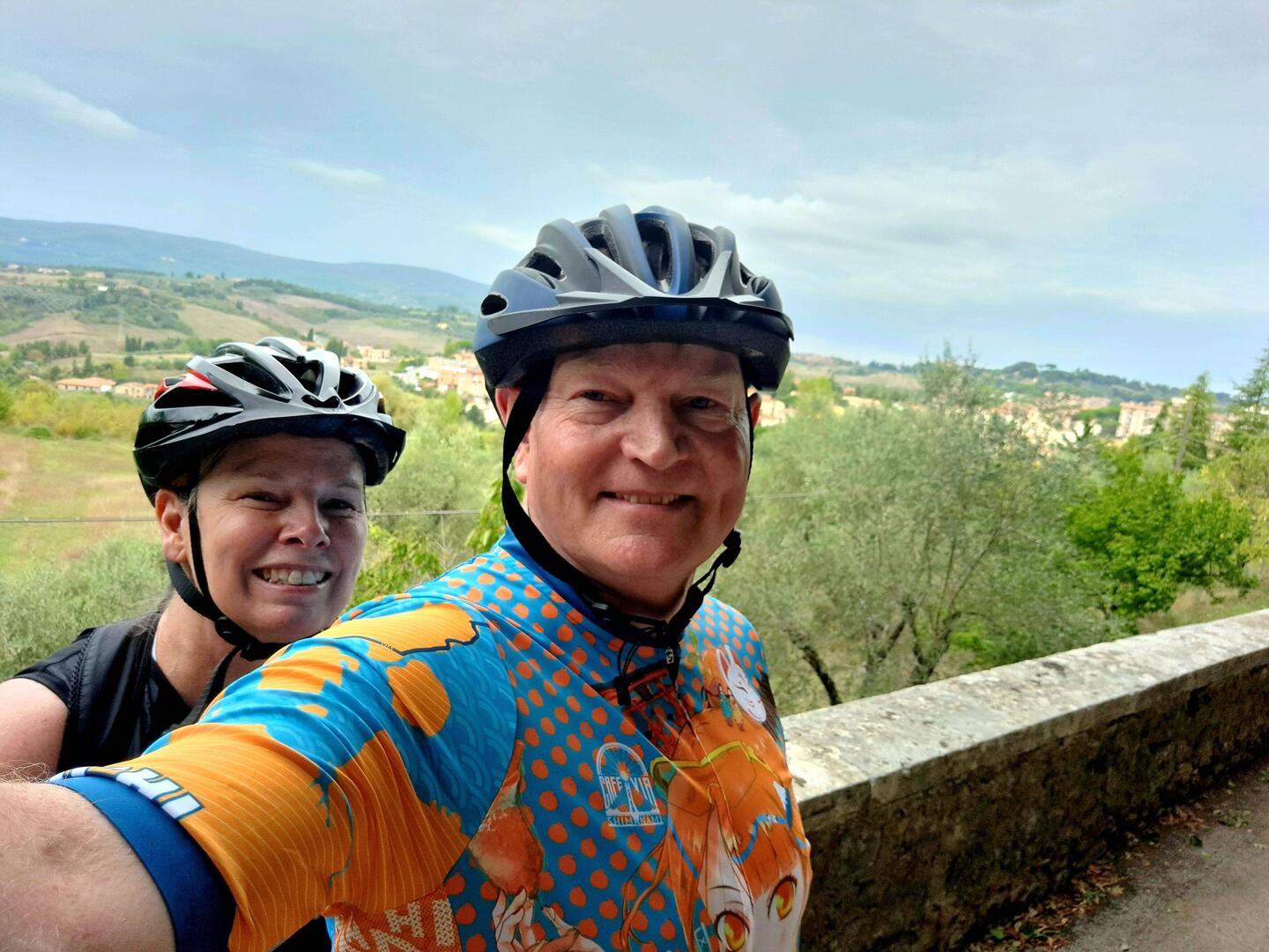 Bike gear on, cycling time