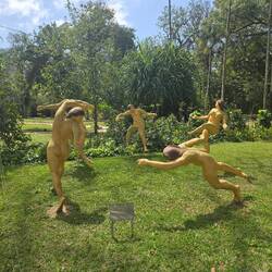 Kunst am botanischen Garten