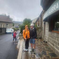 A rainy start in Nasbinals