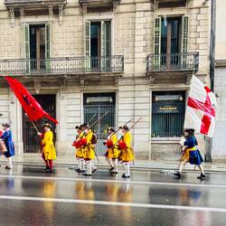 Catalonia day parade