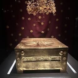 Philip II ashes were found in a gold box
