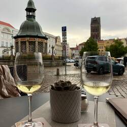 ...und nicht auf dem Trockenen😉🥂