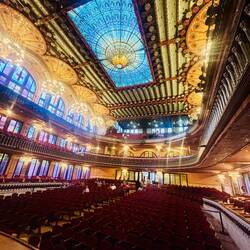 View from the stage