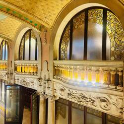 The entrance was also stunning