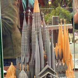 Scale model - grey is complete, the rest need to be completed