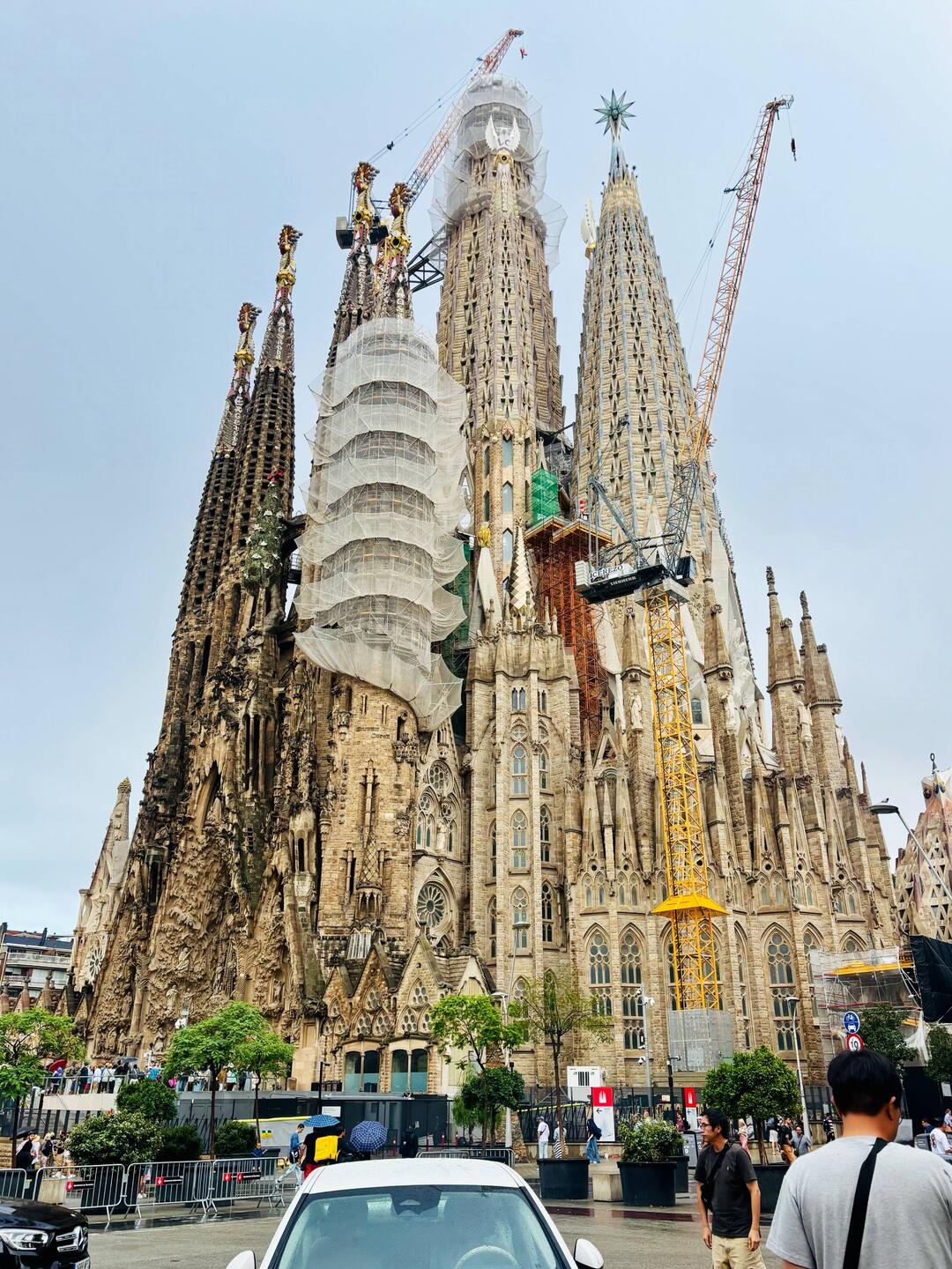 Still stunning despite the obvious construction work