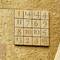 All numbers across and down add to 33, Ian read about this in one of his books!