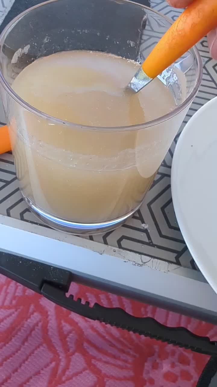 Flohsamen mit Apfelessig