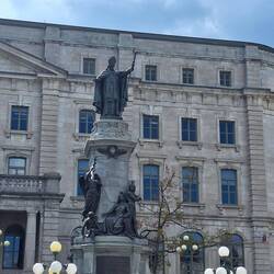 Saint François de Laval Monument