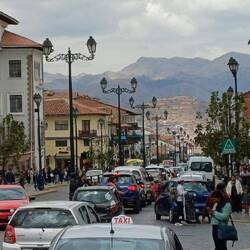 Cusco 's Hauptstraße