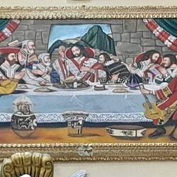 Eine der Malereien in der Kirche.