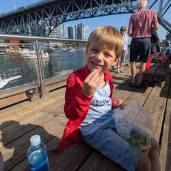 Jungsnachmittag in Granville Island