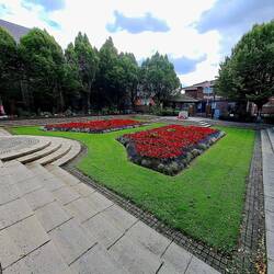 Memorial Garden auf britischer Seite