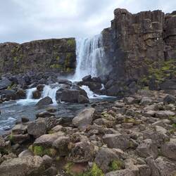 Thingvellir waterfall